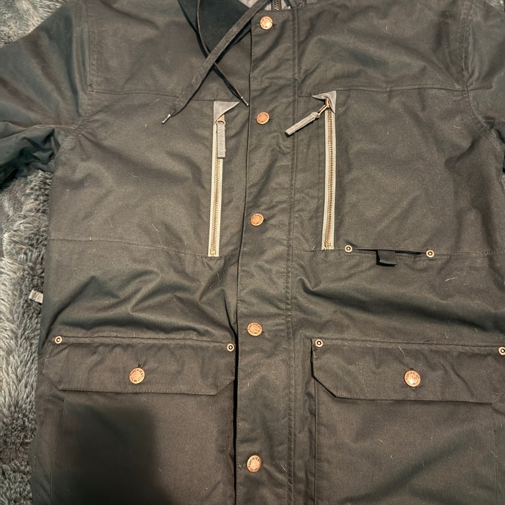 686 x Dickies Black Snowboard Jacket